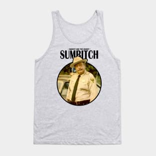 SUMBITCH POLICE BLACK Tank Top